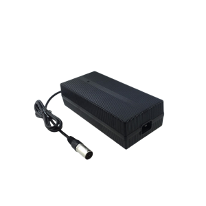 46.2V 8A Li-ion battery charger for 11S 40.7V lithium battery packs from Fangxin China factory