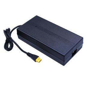 54.6V 5A Li-ion battery charger for 13S 48V lithium battery packs from Fangxin China factory