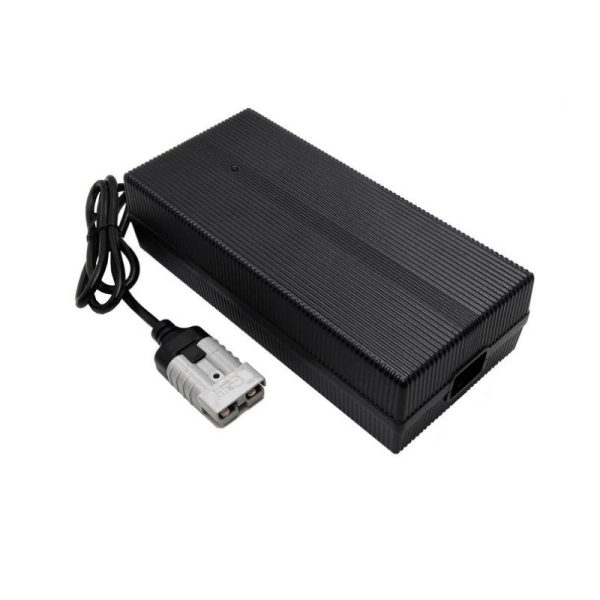 54.6V 7A Li-ion battery charger for 13S 48V lithium battery packs from Fangxin China factory