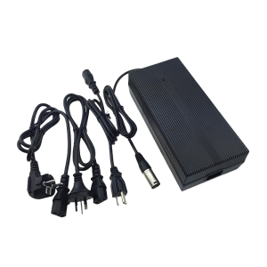 63V 6A Li-ion battery charger for 15S 55.5V lithium battery packs from Fangxin factory
