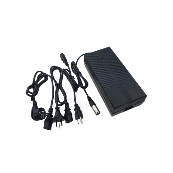 67.2V 5A Li-ion battery charger for 16S 59.2V lithium battery pack from Fangxin factory
