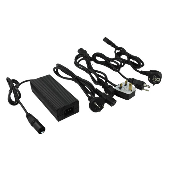 57.6V 2A lead-acid battery charger for 48V SLA, AGM, and GEL battery packs from Fangxin factory